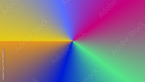 Vibrant radial gradient in diverse hues (33)