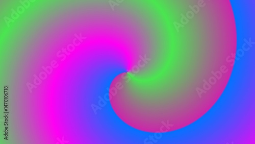 Vibrant swirling gradient in pink, purple, blue, and green hues