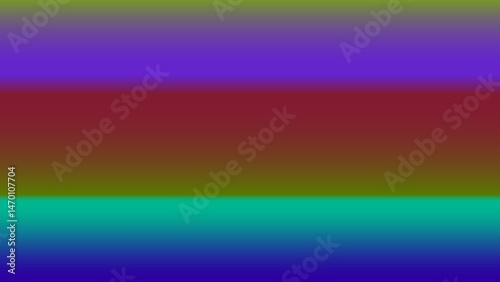Horizontal bands of blended, saturated colors; olive, purple, maroon, teal, and blue shades create a smooth gradient effect