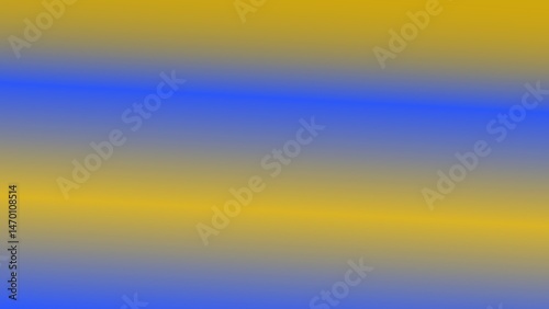 Abstract gradient artwork featuring horizontal bands of gold and blue, smoothly transitioning between shades