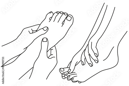 massage and foot care spa treatments cream