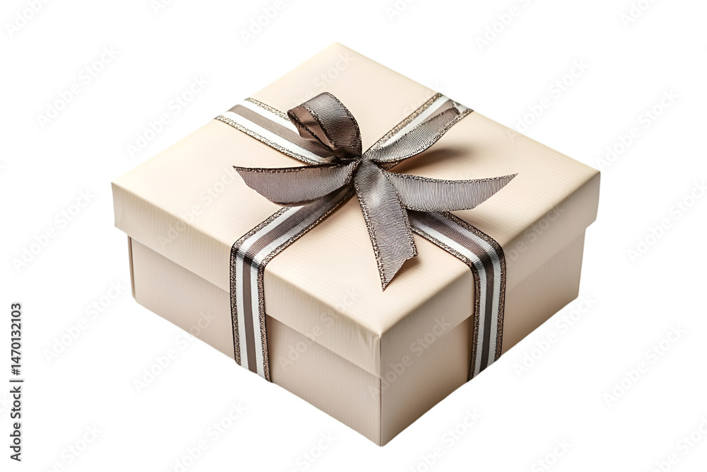 Obraz premium gift box isolated on white