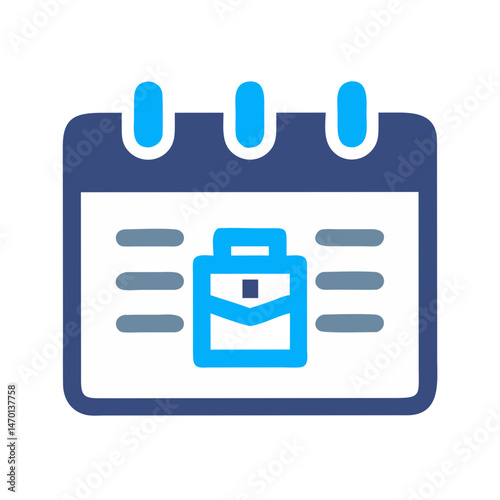 Calendar Icon Representing Academic Schedule and Educational Planning