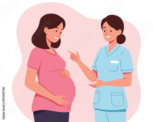 Advice and Support for Pregnant Women from Healthcare Professionals in a Friendly Setting