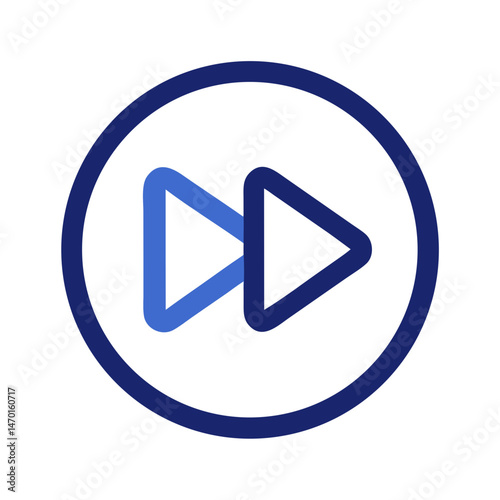 Fast Forward Button Icon – Skip Ahead Action Symbol Vector Free Download Fast Forward Button Icon – Skip Ahead Action Symbol Vector - GFXLoad