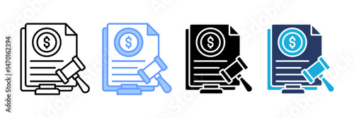 Financial Regulation Icon