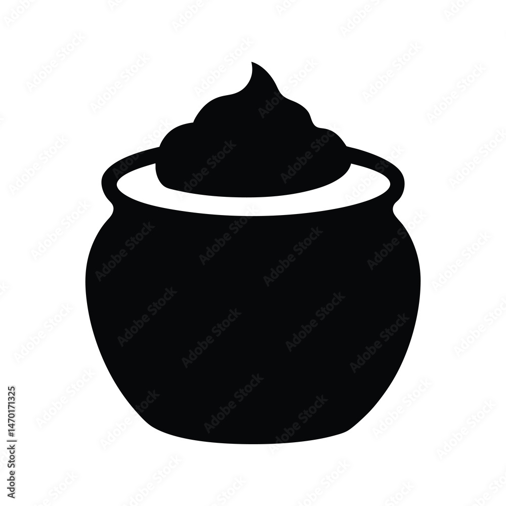 Fototapeta premium pot with gold