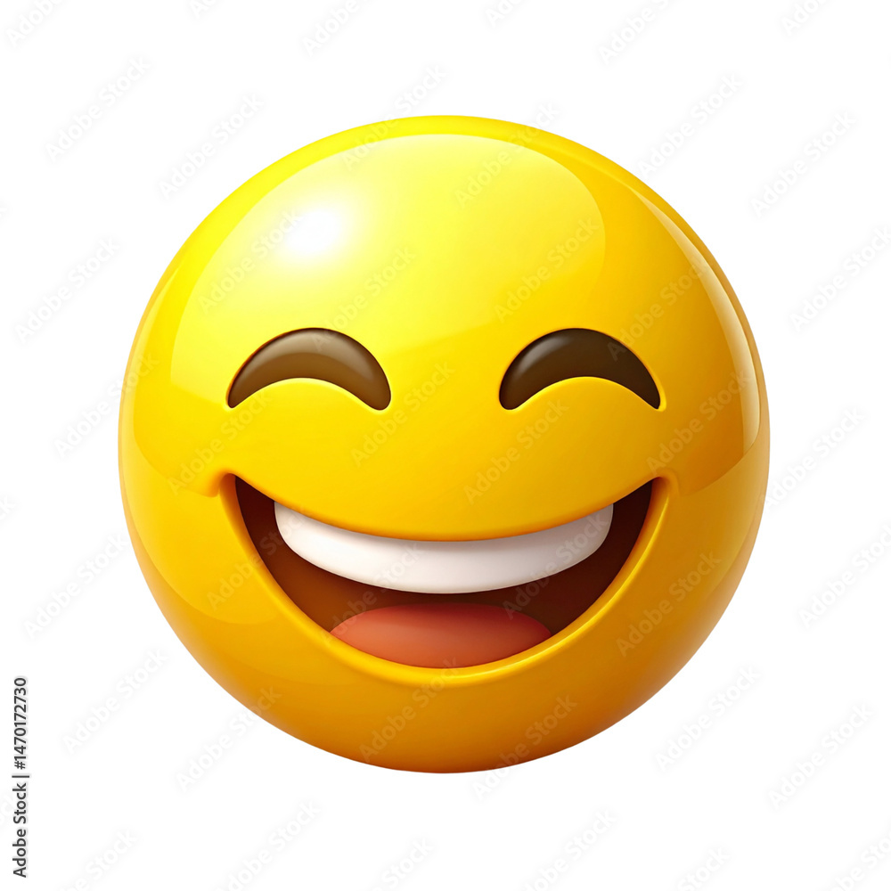 Winking Yellow Emoji with Friendly Smile – Transparent PNG Winking Yellow Emoji with Friendly Smile – Transparent PNG