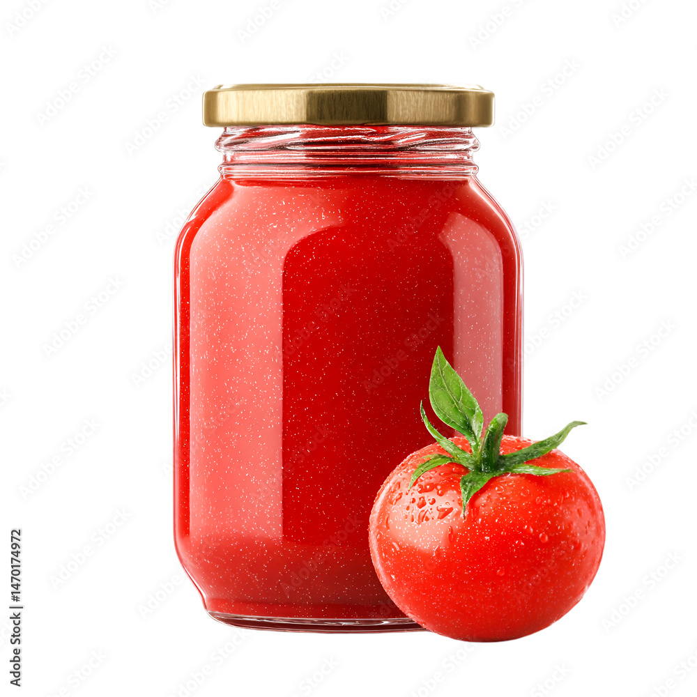 Delicious Tomato Sauce Jar Freshness Delight Delicious Tomato Sauce Jar Freshness Delight