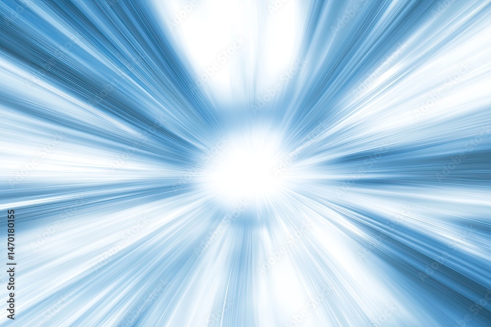 Fototapeta premium Abstract speed burst, radial design