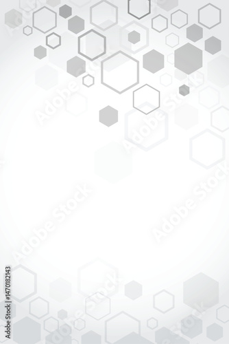 Modern Hexagon Abstract Background for Technology and Business Design