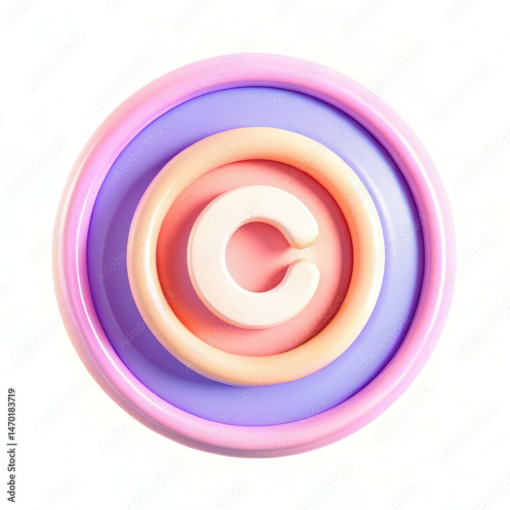 A colorful abstract design featuring circular shapes in pastel colors like pink, purple, and cream. A colorful abstract design featuring circular shapes in pastel colors like pink, purple, and cream.