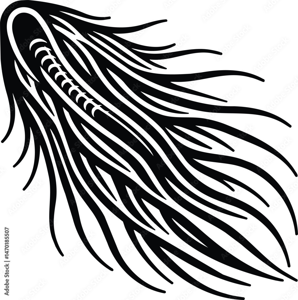 Obraz premium Sea Life Vector Shape