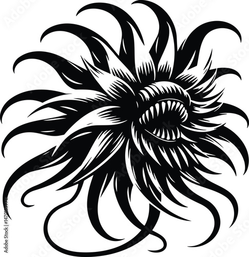 Snapping Sea Flower