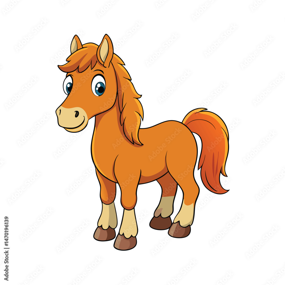 High Resolution Isolated Horse Image Perfect for Design Projects High Resolution Isolated Horse Image Perfect for Design Projects