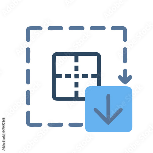Move Tool Icon – Drag and Drop Interface Symbol for UI Design