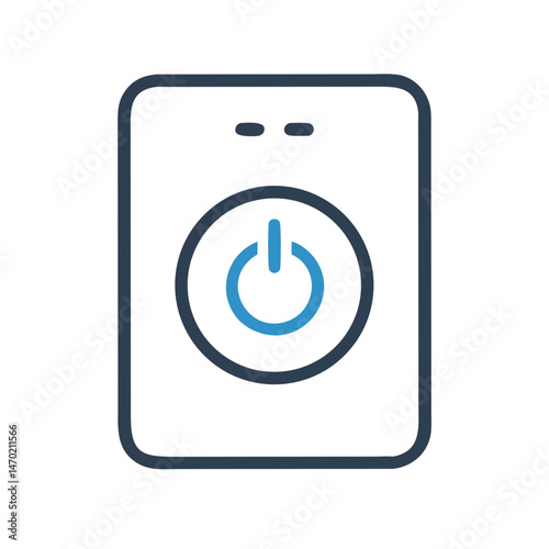 Power Button Icon – Device Control and Activation Symbol