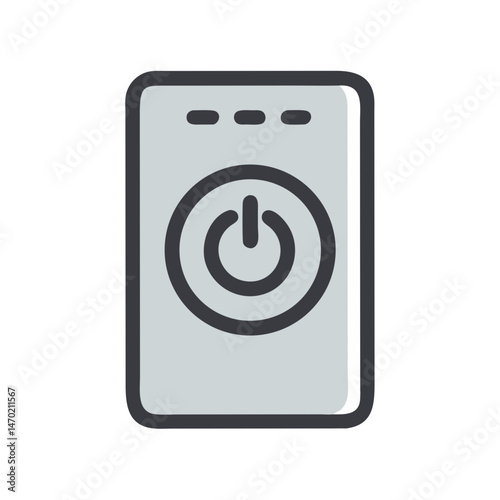 Power Button Icon – Device Control and Activation Symbol