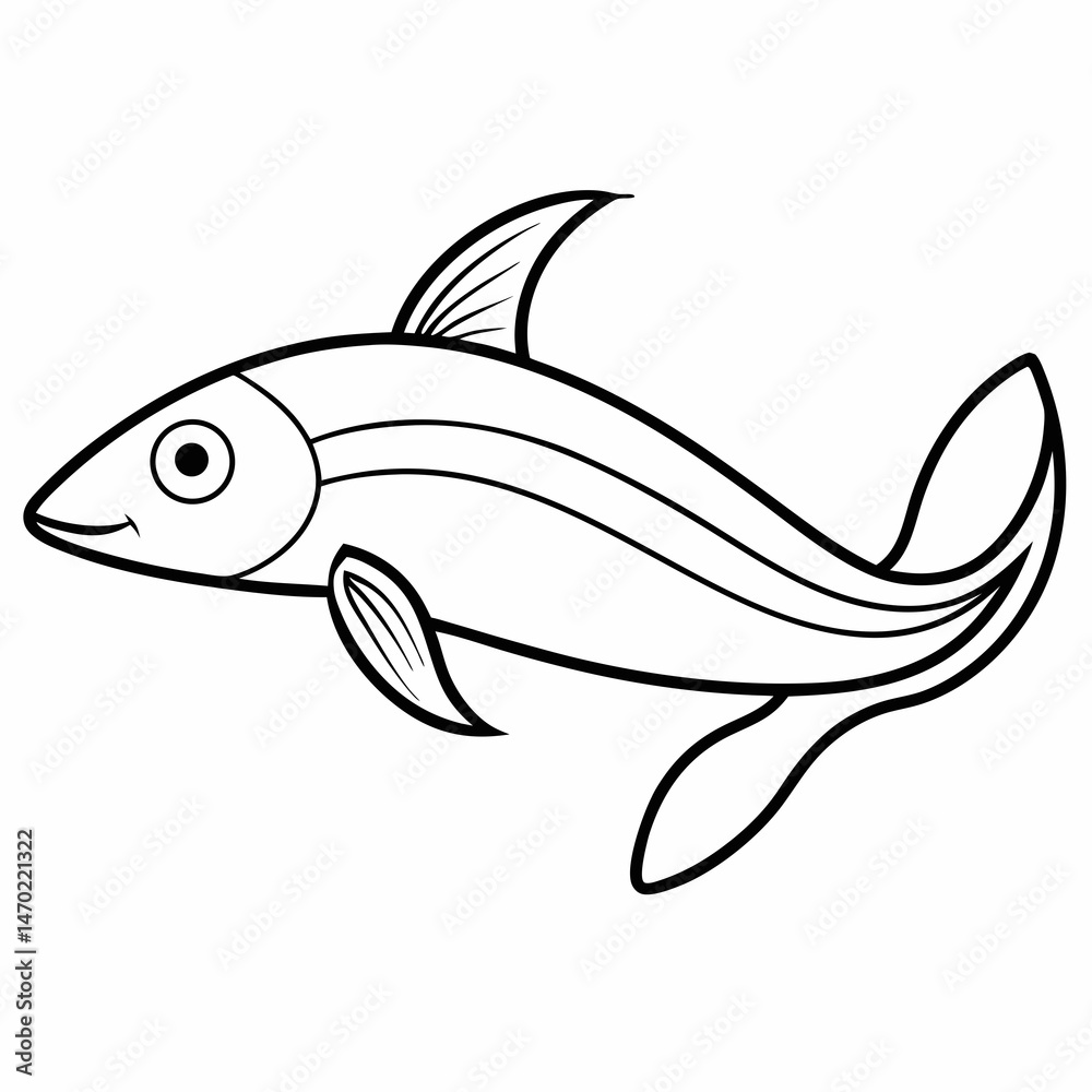 Fototapeta premium fish vector illustration