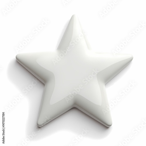 White Star Glossy Design