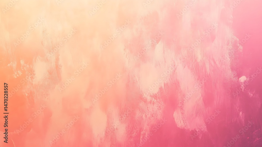 Fototapeta premium Pastel Sky with Soft Cloudscape.