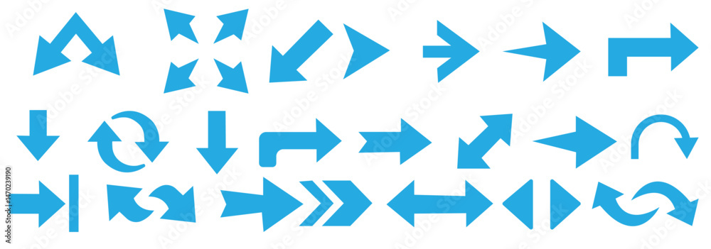Arrow set. Arrow icon collection. Set different arrows or web design. Arrow vector icon. Arrows vector illustration collection and white background. Arrow set. Arrow icon collection. Set different arrows or web design. Arrow vector icon. Arrows vector illustration collection and white background.
