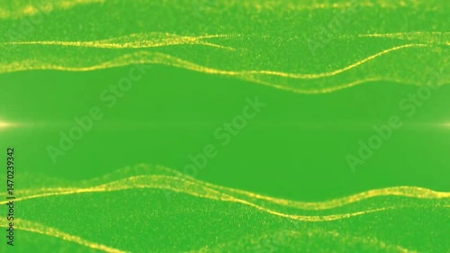 magic beads, Glitter sparkle - Particles Joining Together background | Green Screen VFX | Golden Particle Animation Effect 4K, Light flare, Glow, Shine, magic effect	