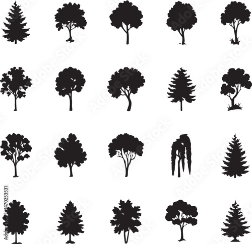 Tall Pine Tree in Forest Silhouette

Lone Pine on Mountain Vector Scene

Rustic Pine Tree Silhouette Design

Minimal Evergreen Tree Vector

Pine Tree Line Art in Nature Setting