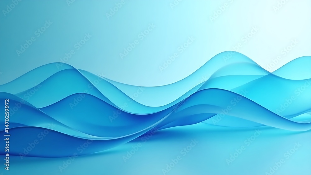 Smooth Abstract Wave Band Background Surface Smooth Abstract Wave Band Background Surface