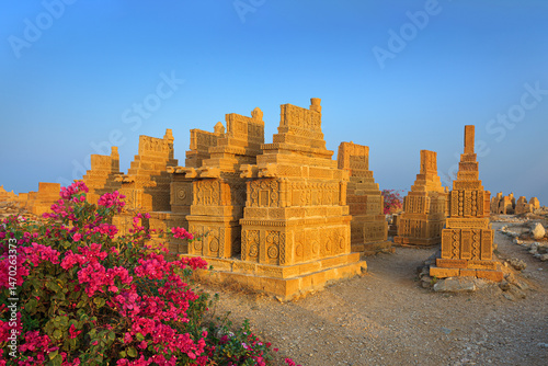 Quadro su tela Chaukhandi tombs