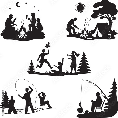 Camping SVG | Tent and Campfire Silhouette | Outdoor Adventure Cut File for Cricut

Camp Life SVG | Explore the Outdoors Design | Hiking & Nature SVG for DIY Crafts

Let’s Go Camping SVG | Campfire Qu