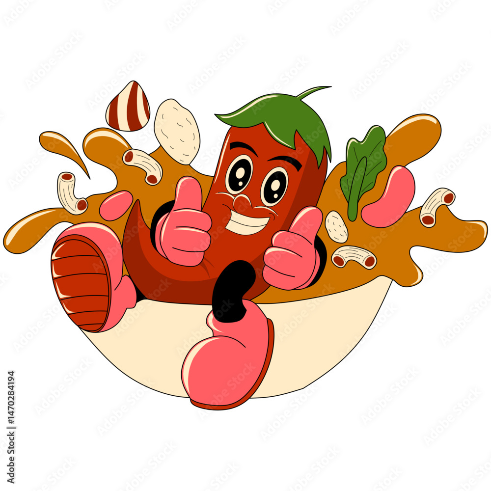 Mascot chili papper