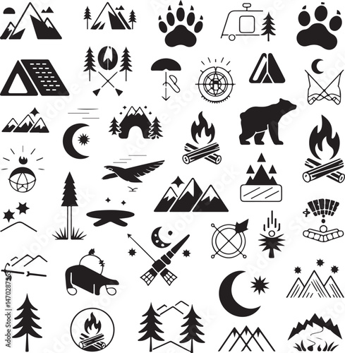Camping SVG | Tent and Campfire Silhouette | Outdoor Adventure Cut File for Cricut

Camp Life SVG | Explore the Outdoors Design | Hiking & Nature SVG for DIY Crafts

Let’s Go Camping SVG | Campfire Qu