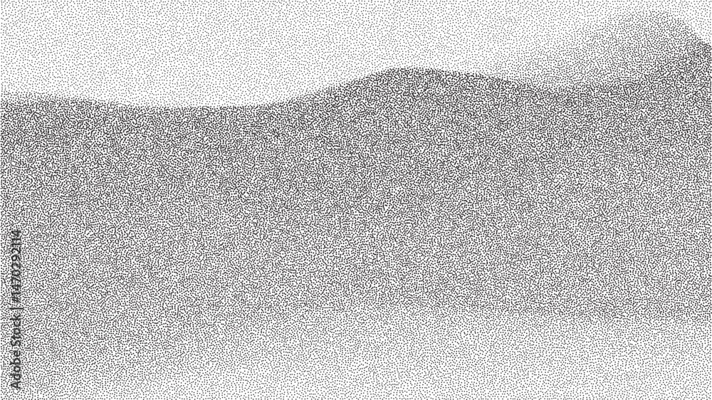 Fototapeta premium Noise grain gradient background grainy effect. Stipple dust overlay retro grit texture.