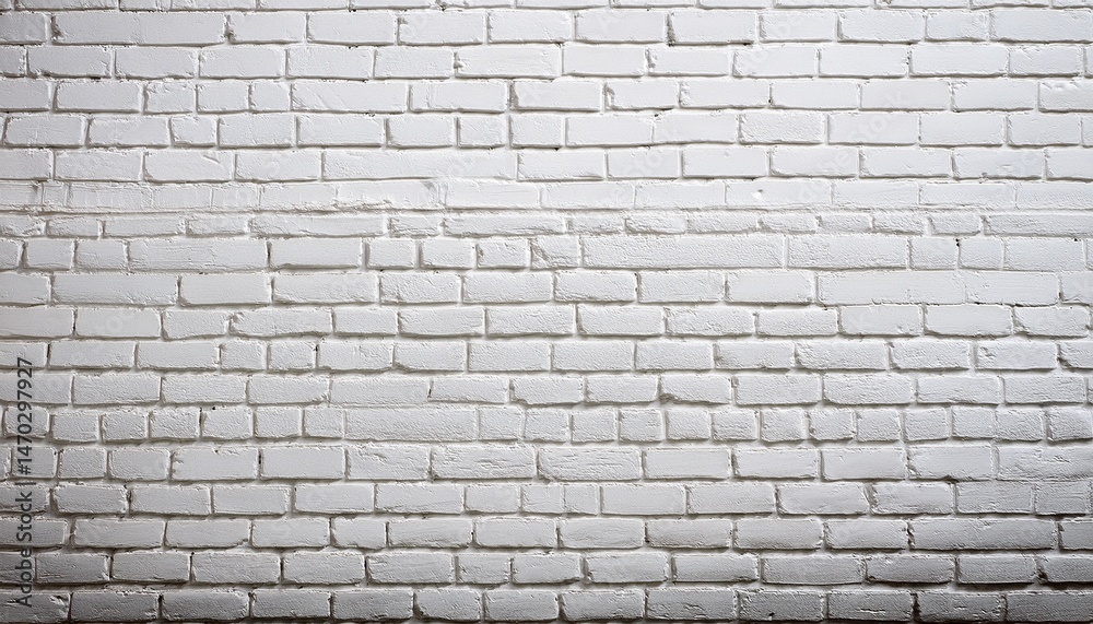 Obraz premium whitewashed brick wall texture or background