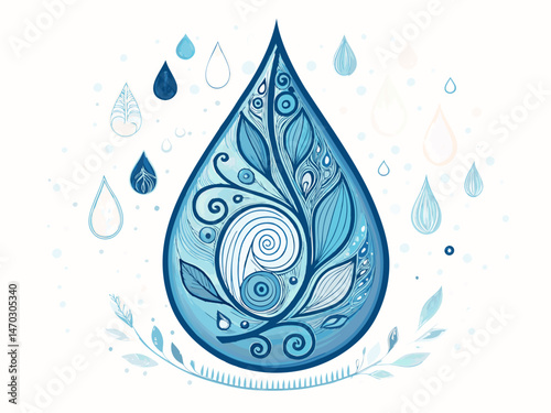 water drop vector