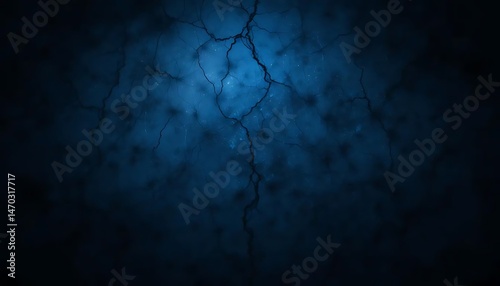 Dark deep blue smoke and light textured background
