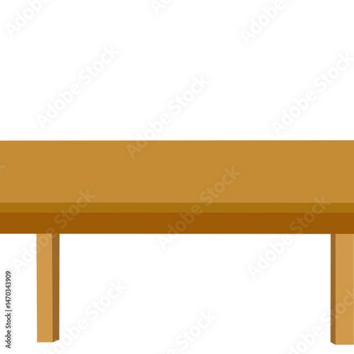 Long Wooden Dining Table