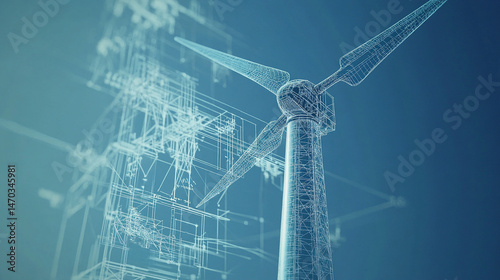 Blueprints included wind turbine placement and wiring routes.