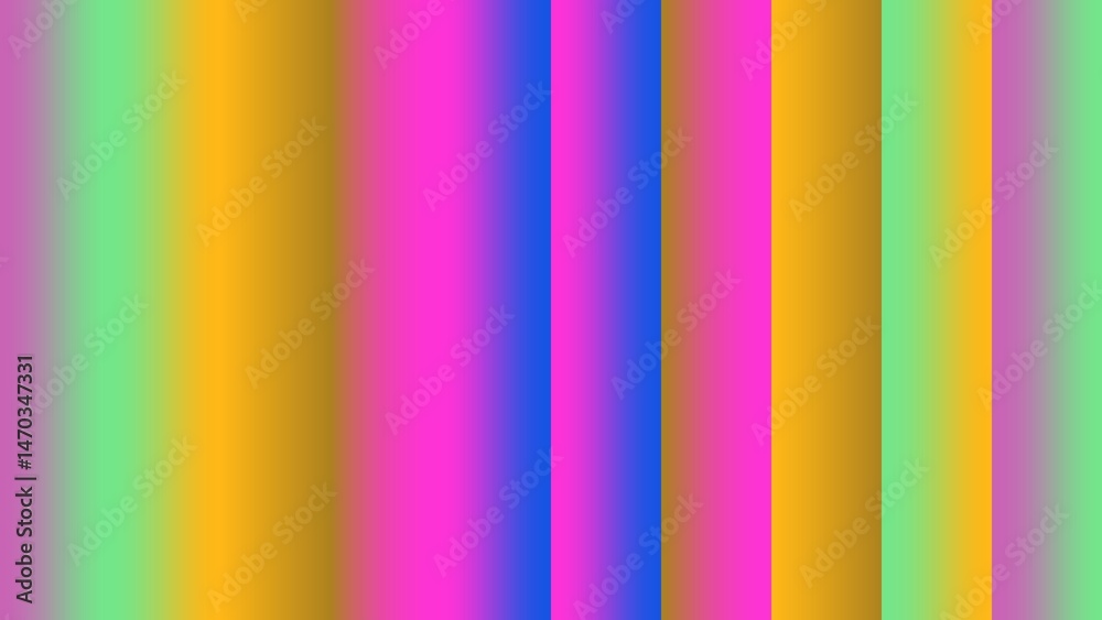 Obraz premium Vertical gradient stripes in vibrant hues (267)