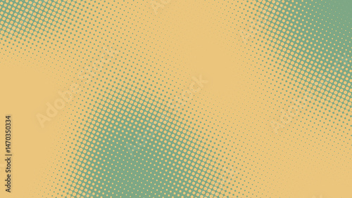pop art retro background with halftone in comics style