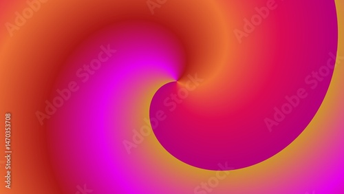 Wallpaper Mural Abstract swirling gradient in warm pinks and oranges (1) Torontodigital.ca