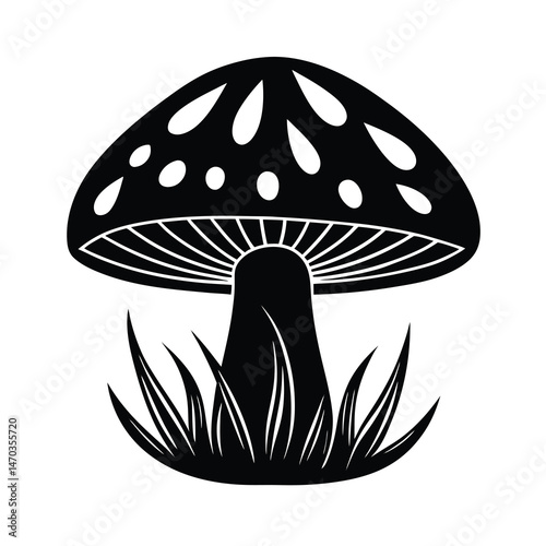 mushroom vector illustration