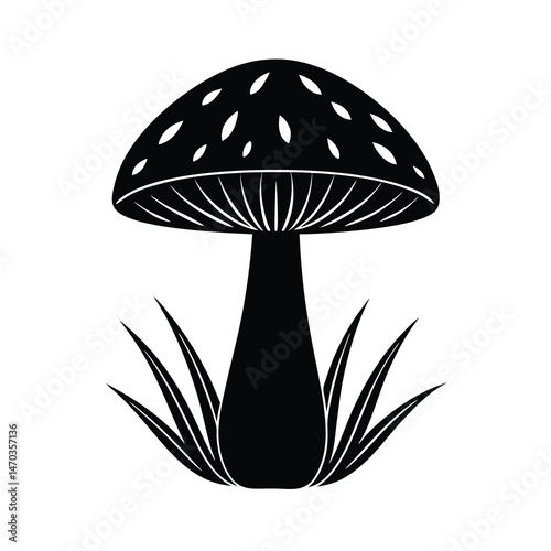 mushroom vector illustration