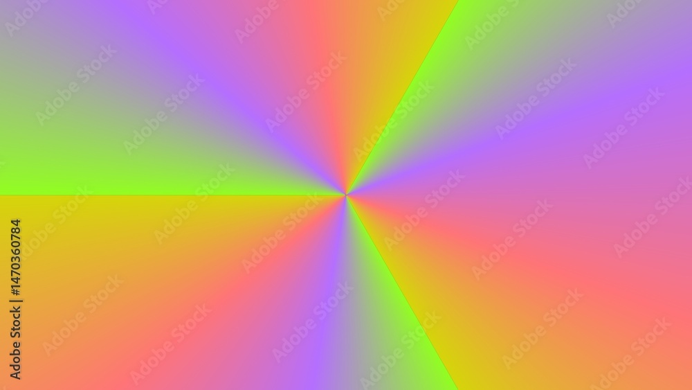 Obraz premium Abstract colorful radial gradient pattern (1)