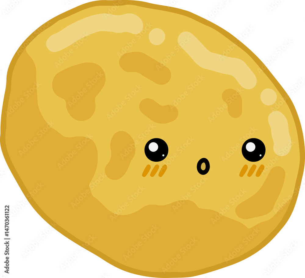 Fototapeta premium cute potato