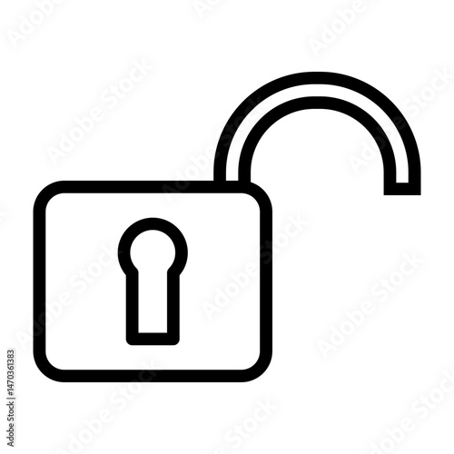 unlocked vector icon photo