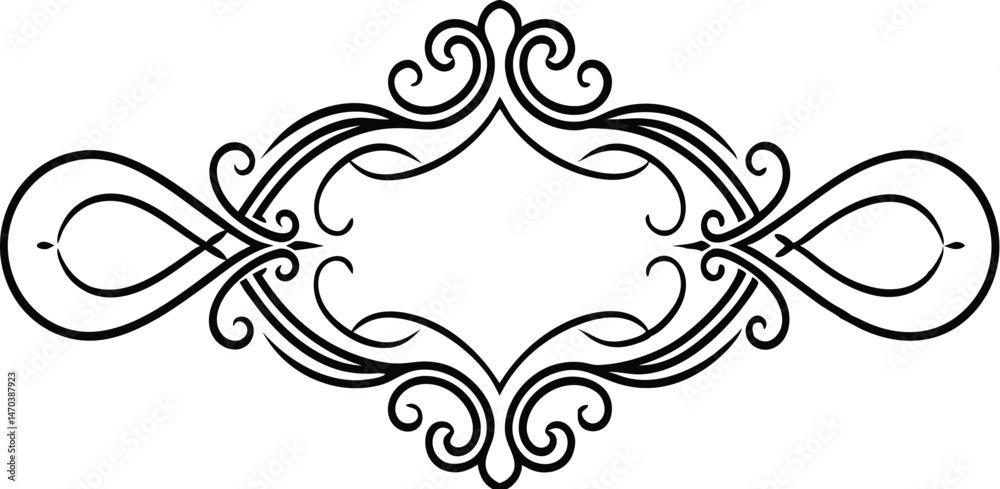 abstract floral ornament abstract floral ornament