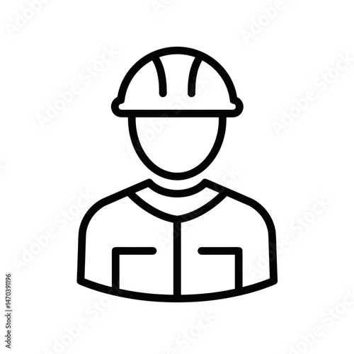 Oilman wearing safety helmet in work attire against plain background  