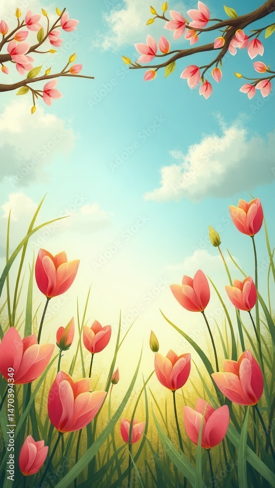Spring banner..